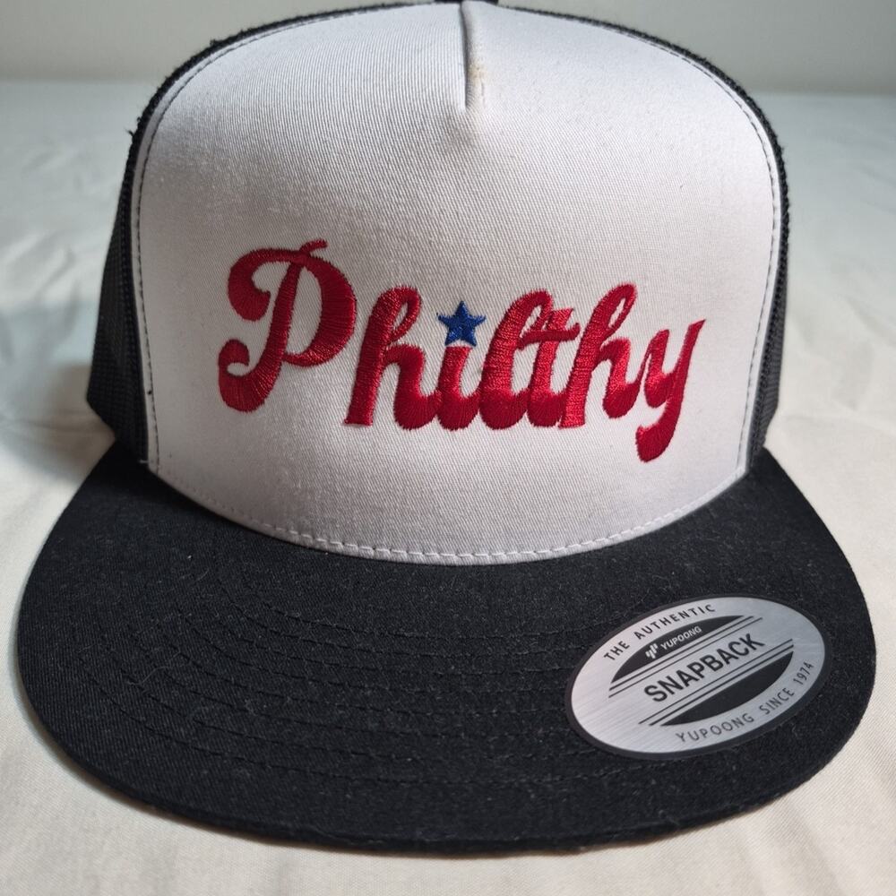 Festival Style Philthy Snapback Hat Black White Trucker Cap Classics One Size